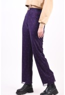 Pantaloni Dama Jjxx Jxaria Mesh Hw Purple Pennant